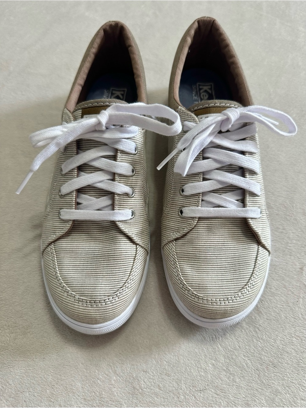 Women's Keds Casual Ortholite Sneakers in Beige Size 7